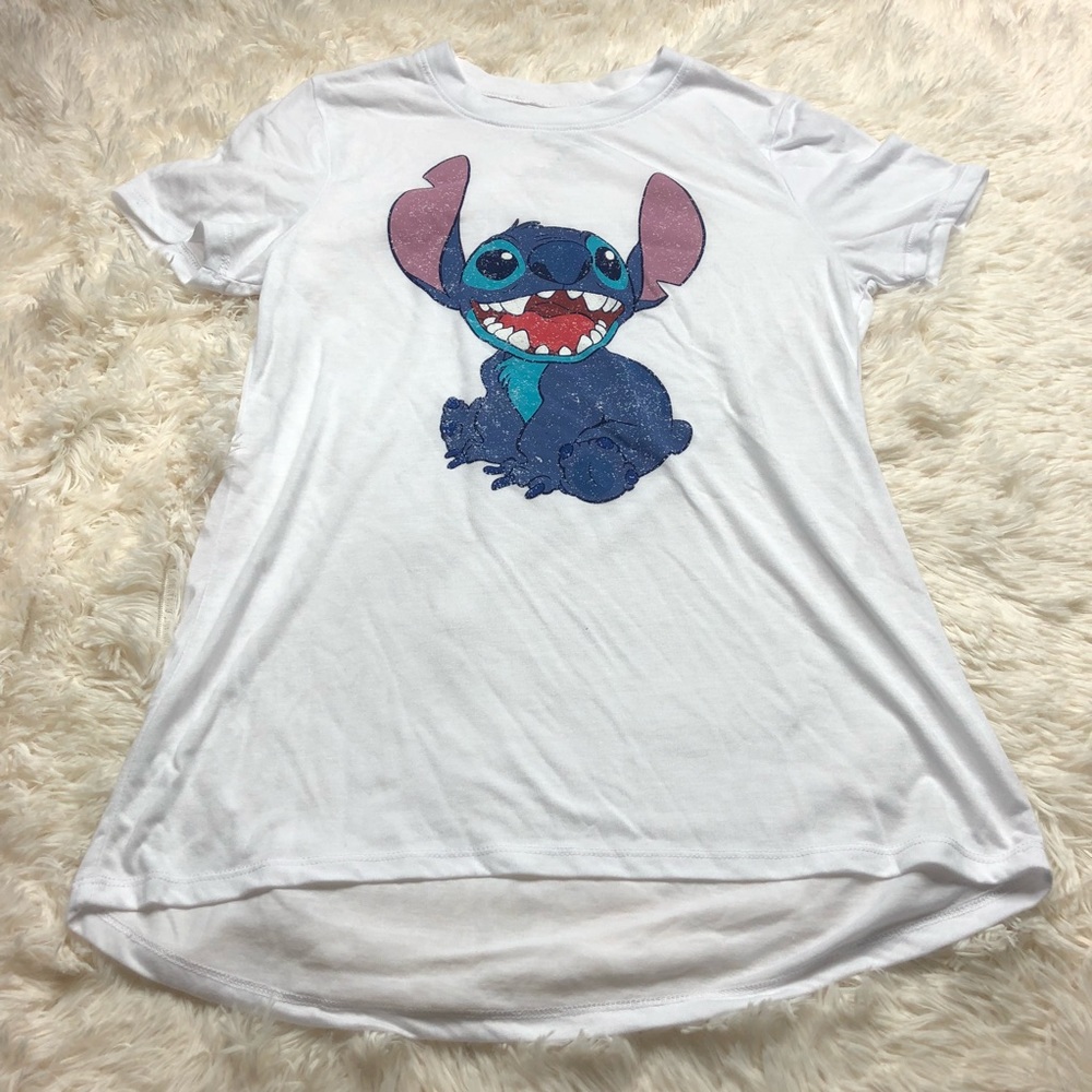 Disney stitch graphic t shirt